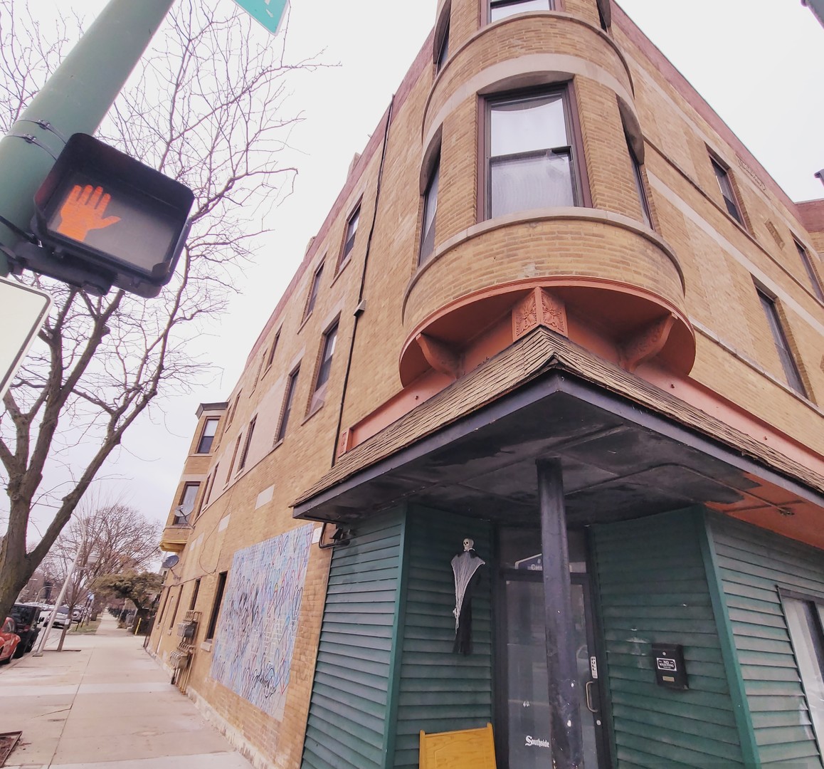 a building with view of the house