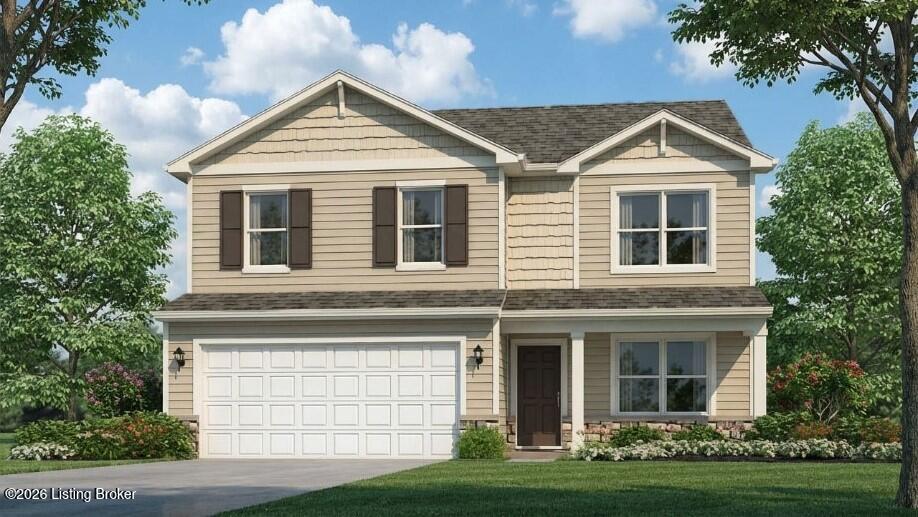 125 Wild Way Elizabethtown, KY 42701 - Photo 3 of 46 Rendering (colors/options may differ on the actual home being built)