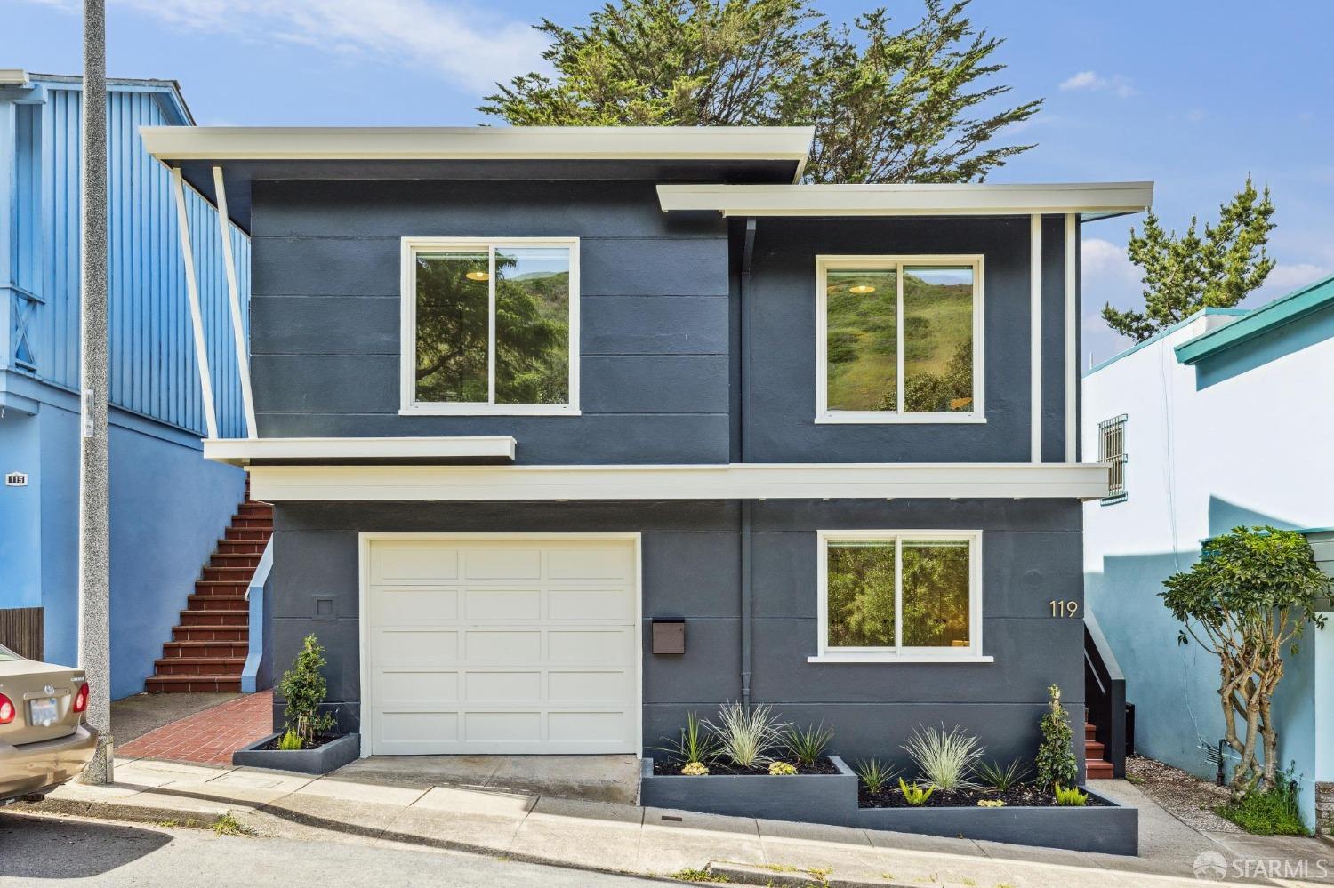 119 Skyview Way San Francisco, CA 94131 - Photo 1 of 1 a front view of a house