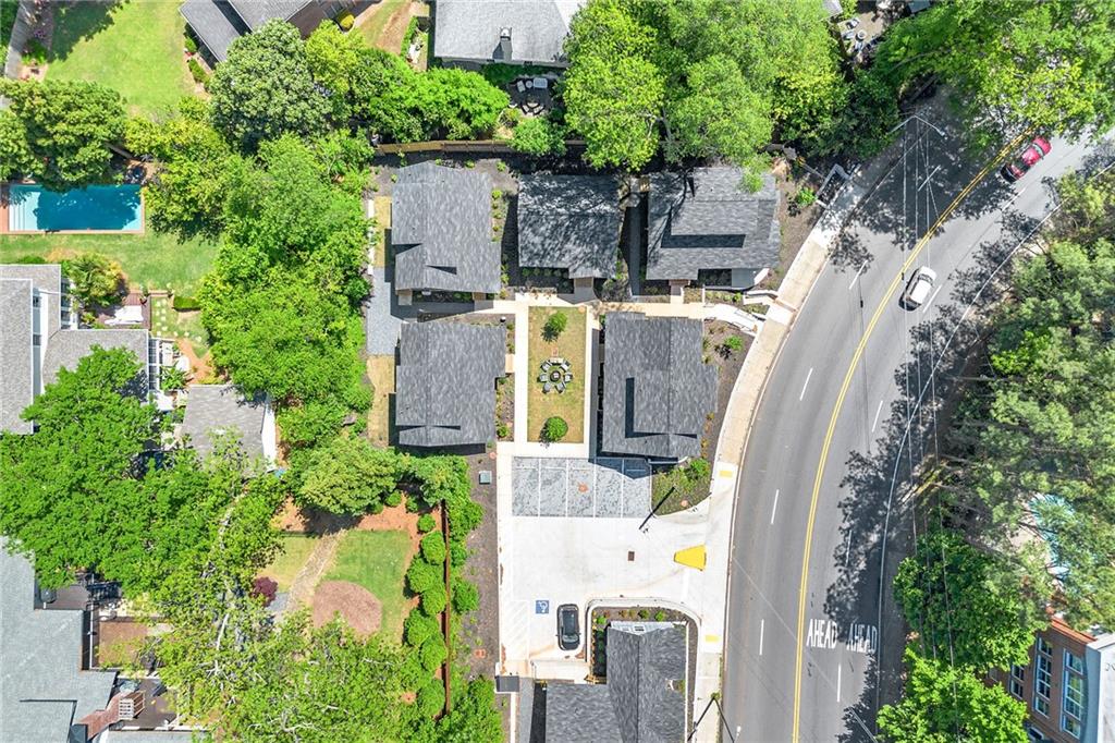 218 Commerce Drive Decatur, GA 30030 - Photo 1 of 1 an aerial view of house with outdoor space