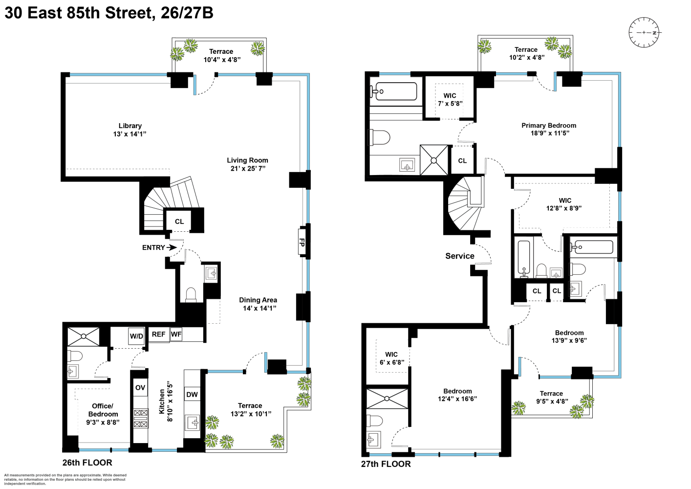 30 East 85th Street, Unit 26/27B Manhattan, NY 10028 - Photo 25 of 25 unknown