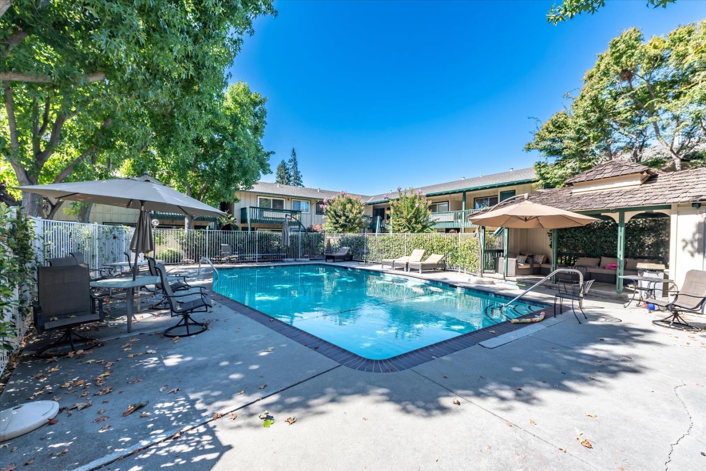 2025 California Street, Unit 42 Mountain View, CA 94040 - Photo 16 of 16 swimming pool view with a seating space