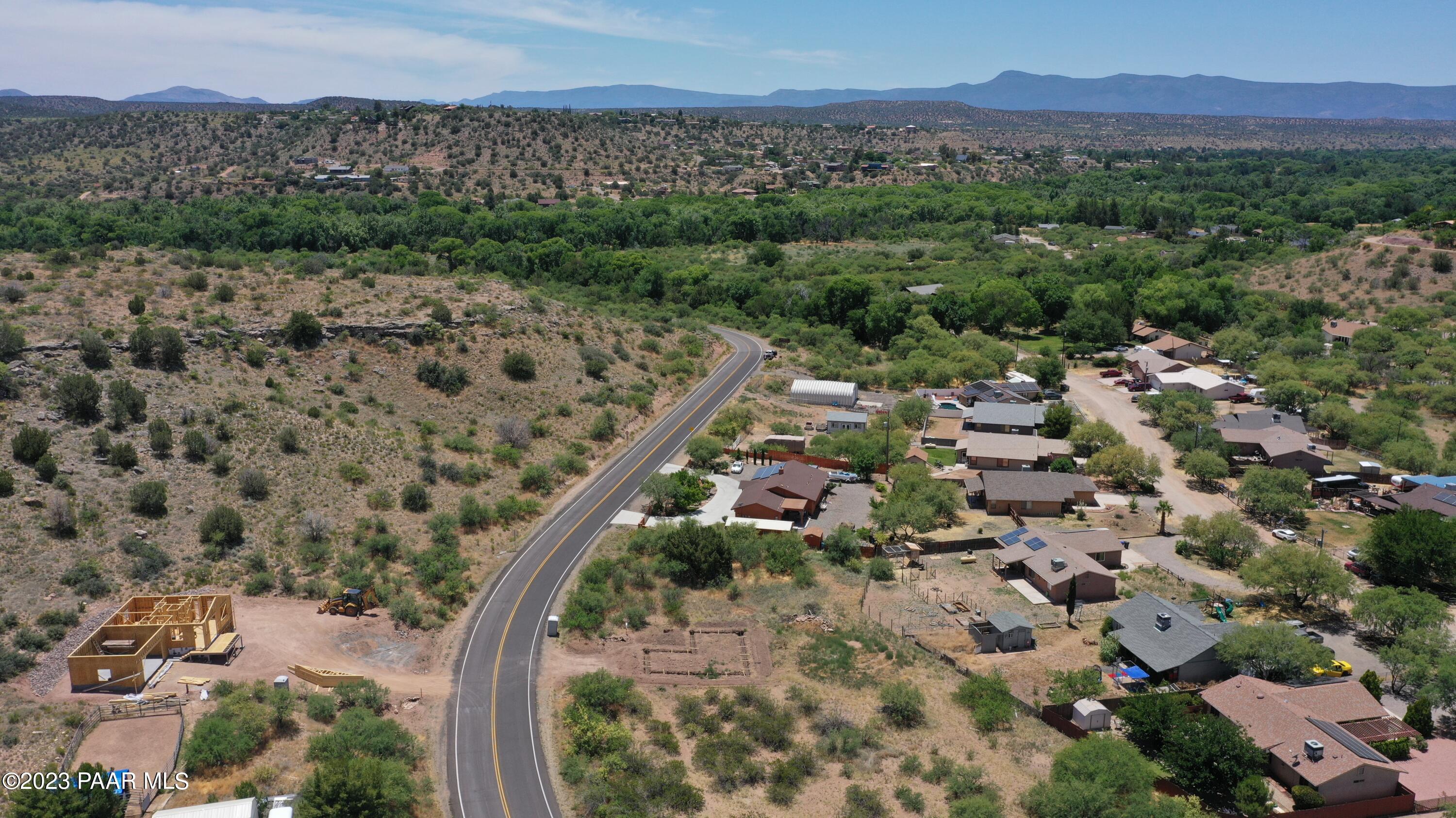 4839 East Beaver Creek Road Rimrock, AZ 86335 - Photo 16 of 22 a view of a city with lush green forest