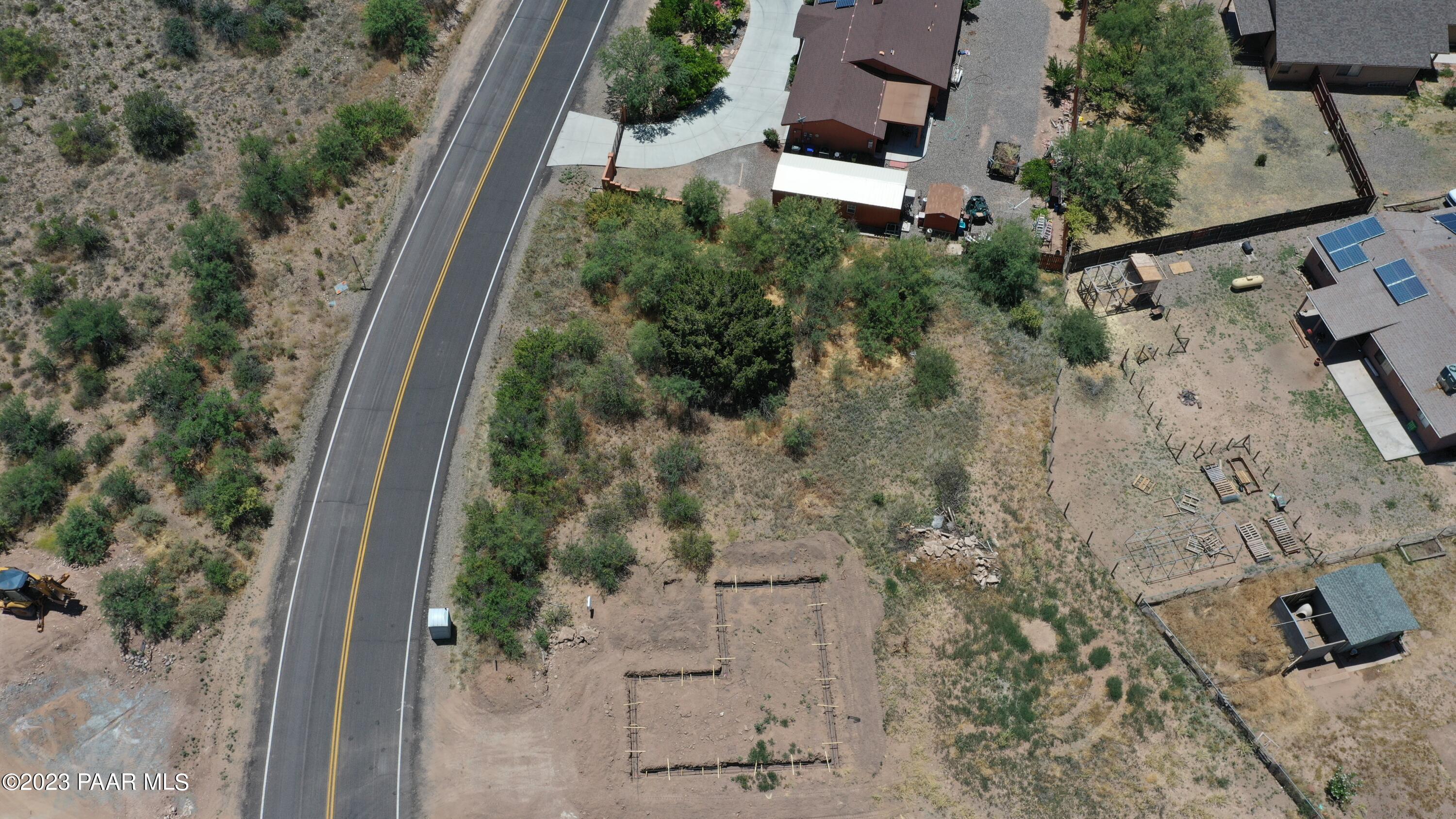 4839 East Beaver Creek Road Rimrock, AZ 86335 - Photo 3 of 22 an aerial view of a house with a yard