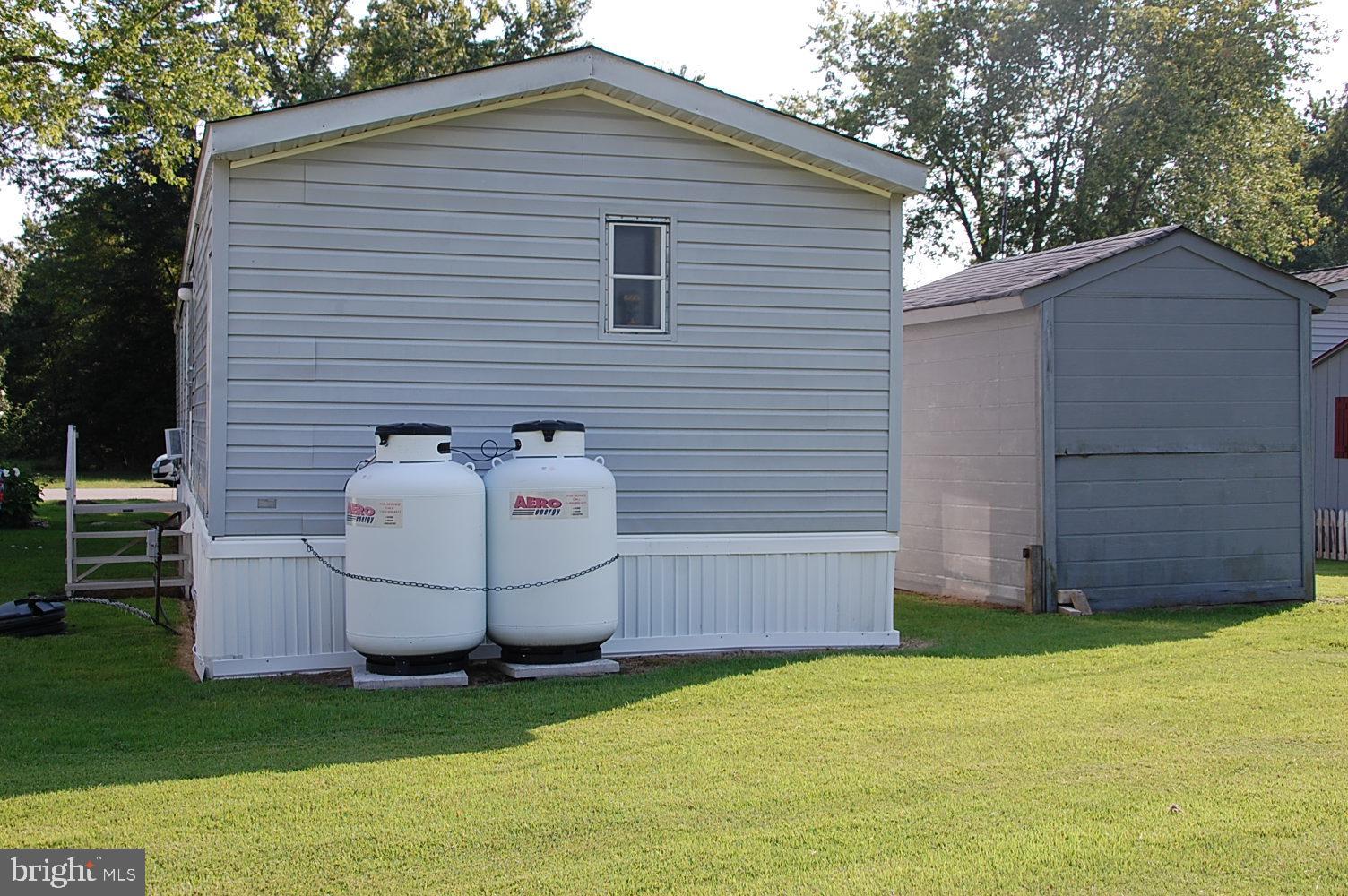 10505 Cedarville Road Brandywine, MD 20613 - Photo 11 of 41 Rear of House with Propane Tanks