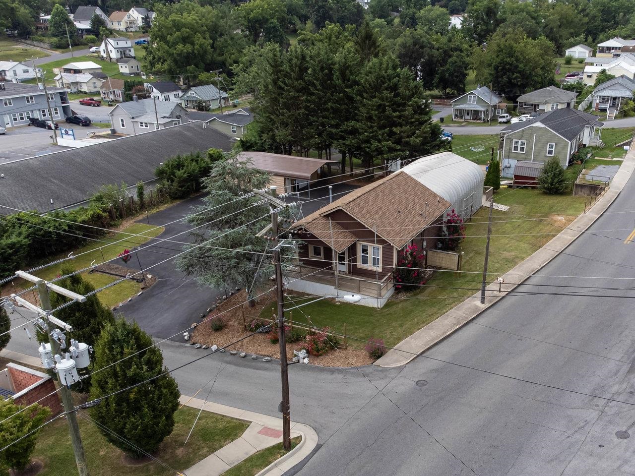 2408 Cedar Street Staunton, VA 24401 - Photo 4 of 54 an aerial view of residential houses with outdoor space