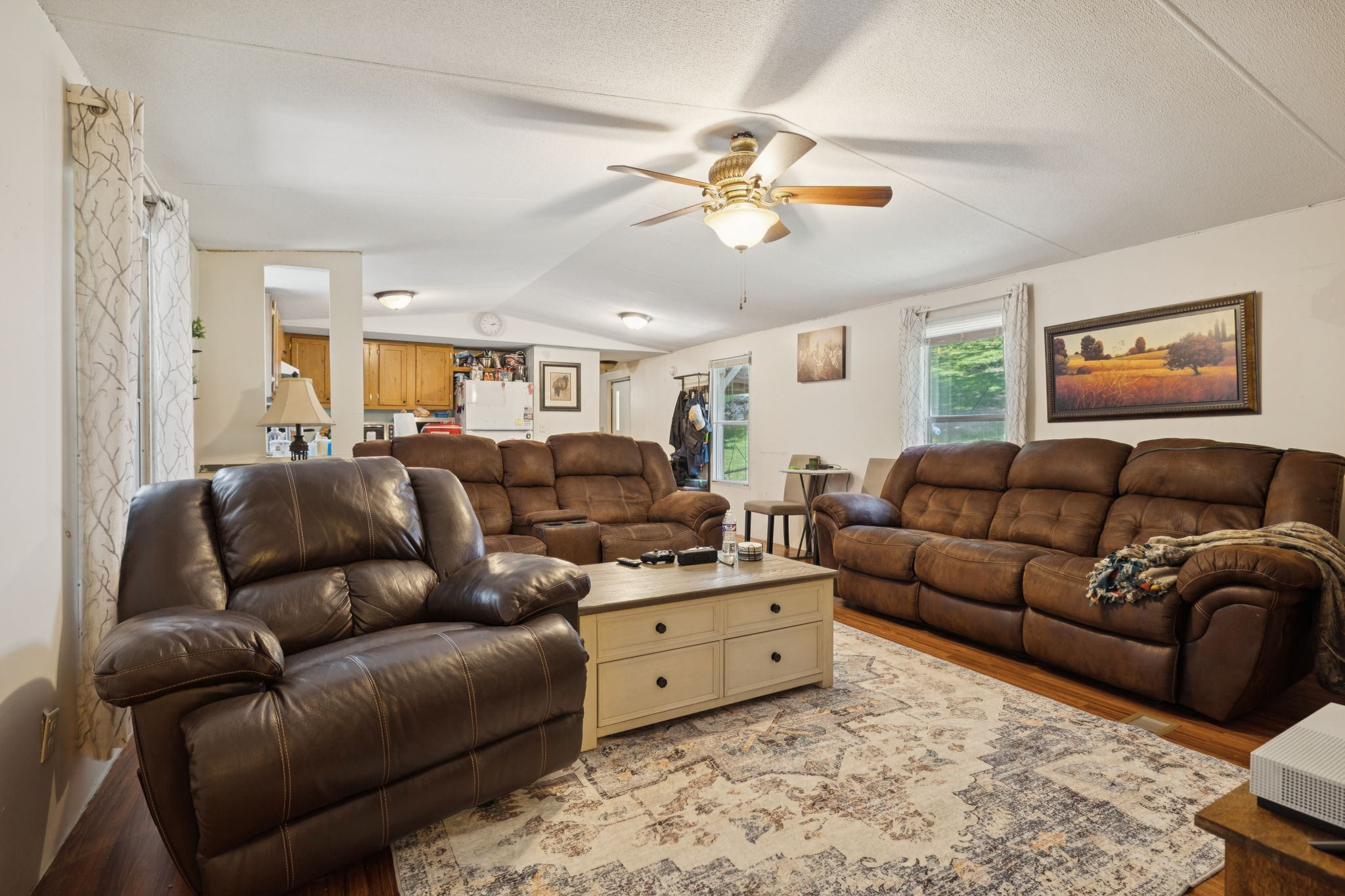 167 Green Hill Road Pleasant Shade, TN 37145 - Photo 14 of 43 a living room with furniture and a large window