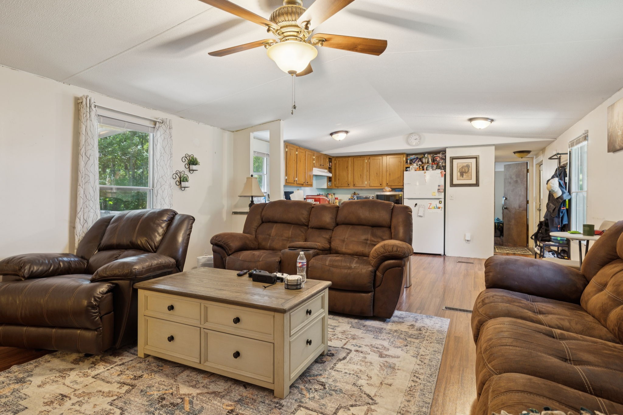 167 Green Hill Road Pleasant Shade, TN 37145 - Photo 15 of 43 a living room with furniture and a large window