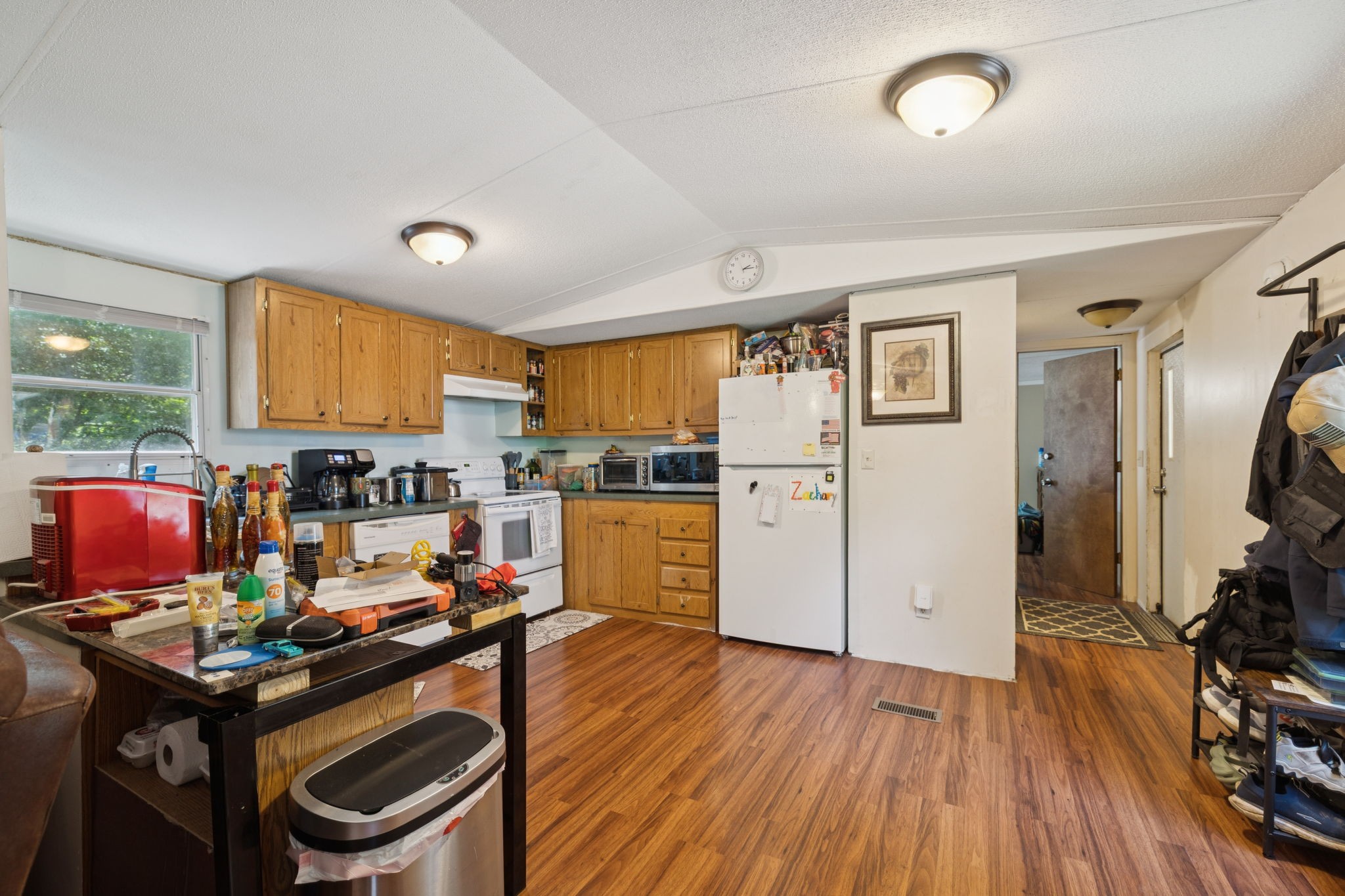 167 Green Hill Road Pleasant Shade, TN 37145 - Photo 17 of 43 a view of a kitchen with workspace and a window