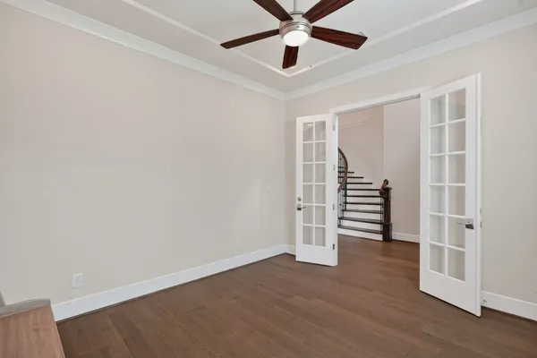a kitchen with stainless steel appliances granite countertop a stove oven and a refrigerator