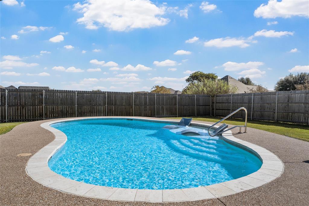 1420 Hoosier Park Robinson, TX 76706 - Photo 32 of 40 View of pool with a fenced backyard and a patio area