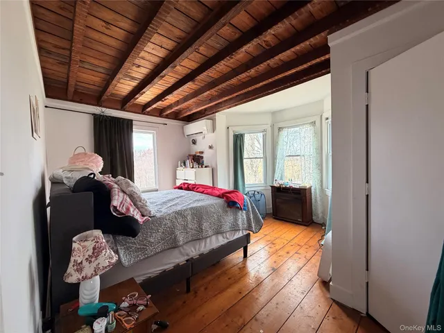 a room with furniture