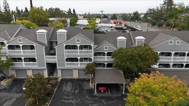 a view of a house with a garden