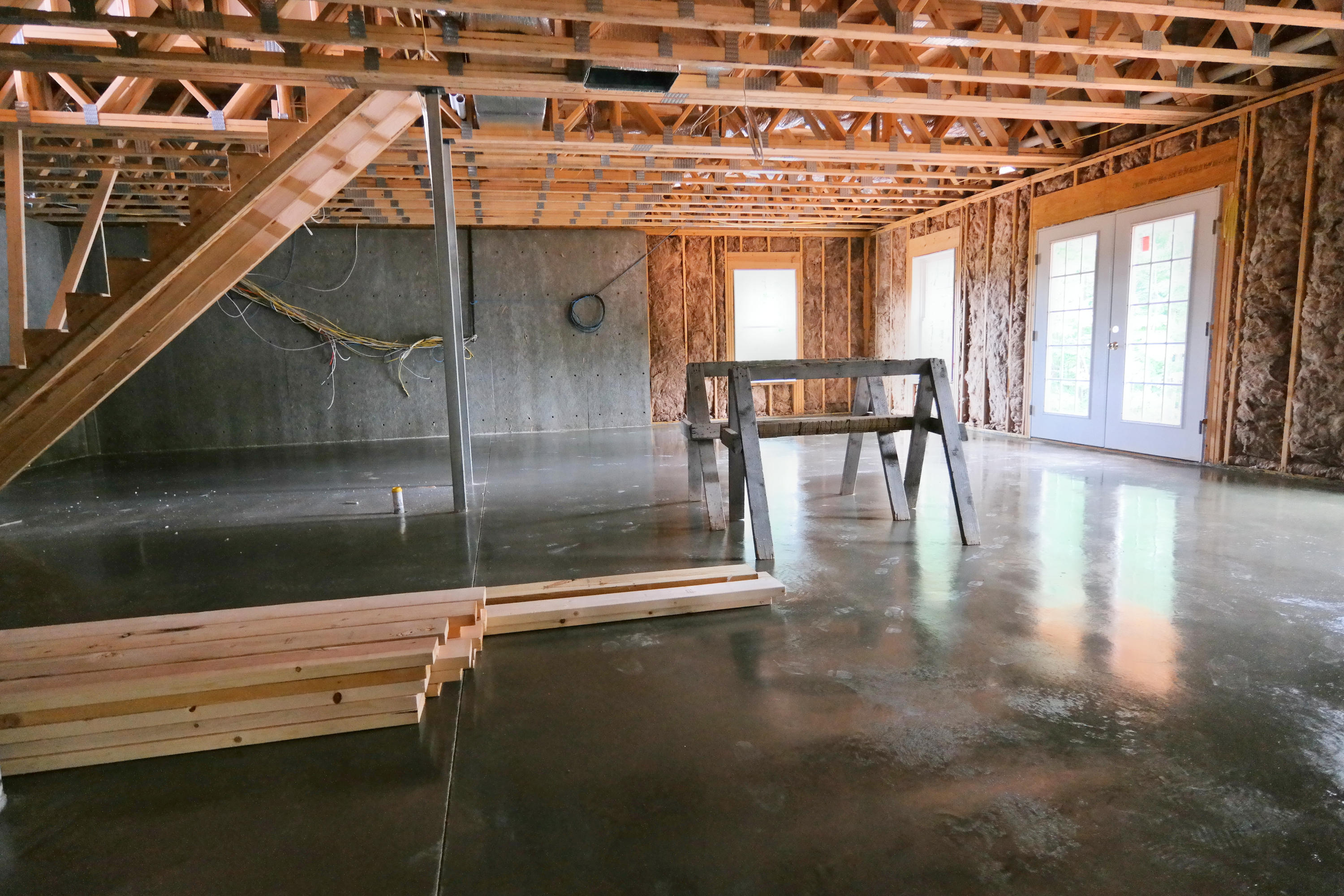 594 Thornblade Way Blue Ridge, VA 24064 - Photo 21 of 21 a hallway with a view of pool