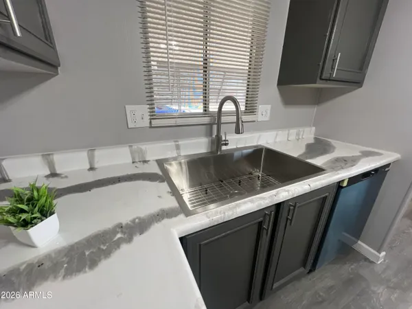 a close view of sink and tap