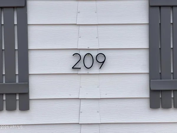 a view of a house with a balcony