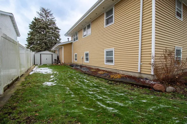 a view of a room with storage