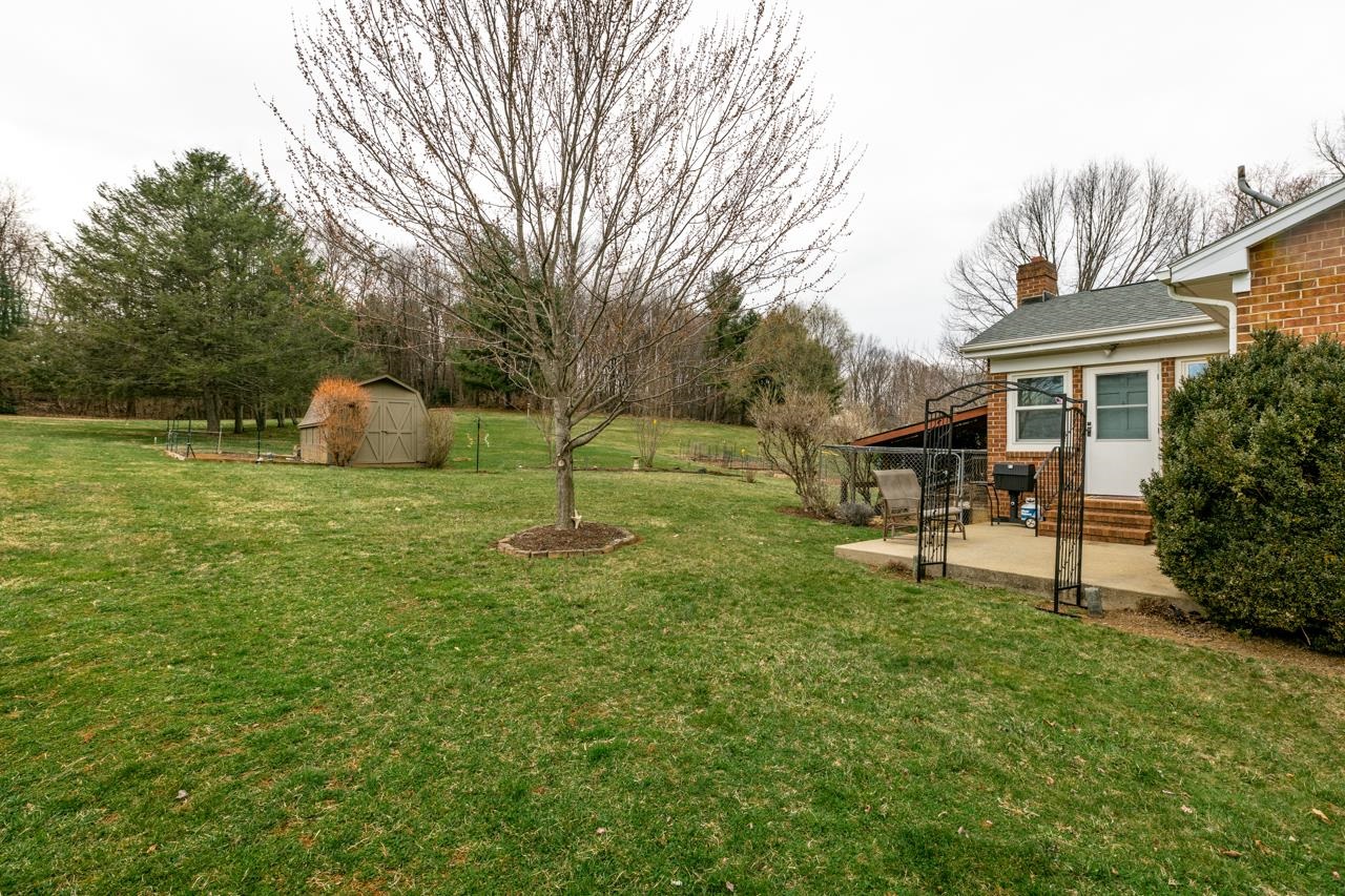 204 Robinhood Road Staunton, VA 24401 - Photo 42 of 46 a view of a house with a backyard