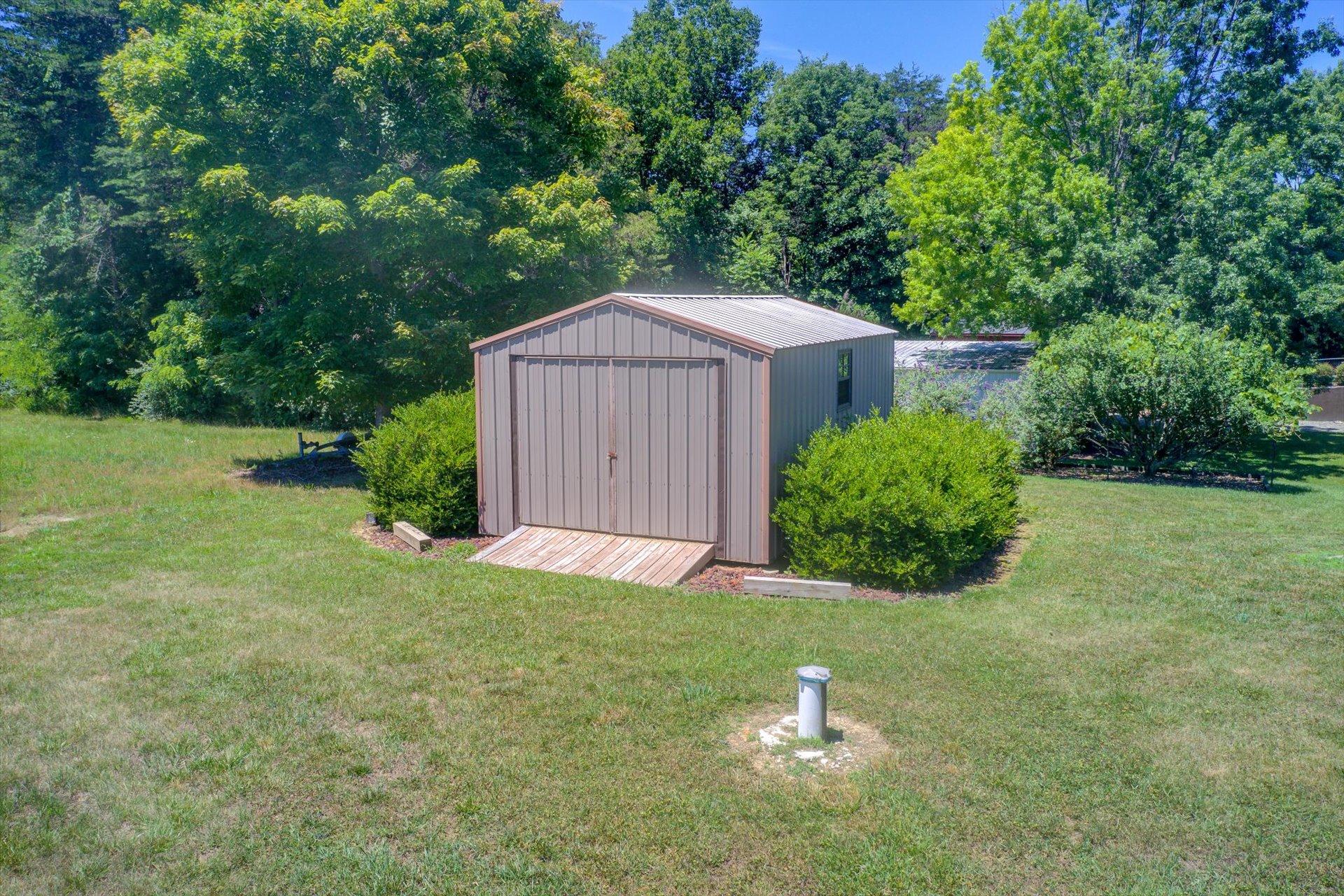 3499 Kemp Ford Road Union Hall, VA 24176 - Photo 36 of 52 a view of a back yard with green space