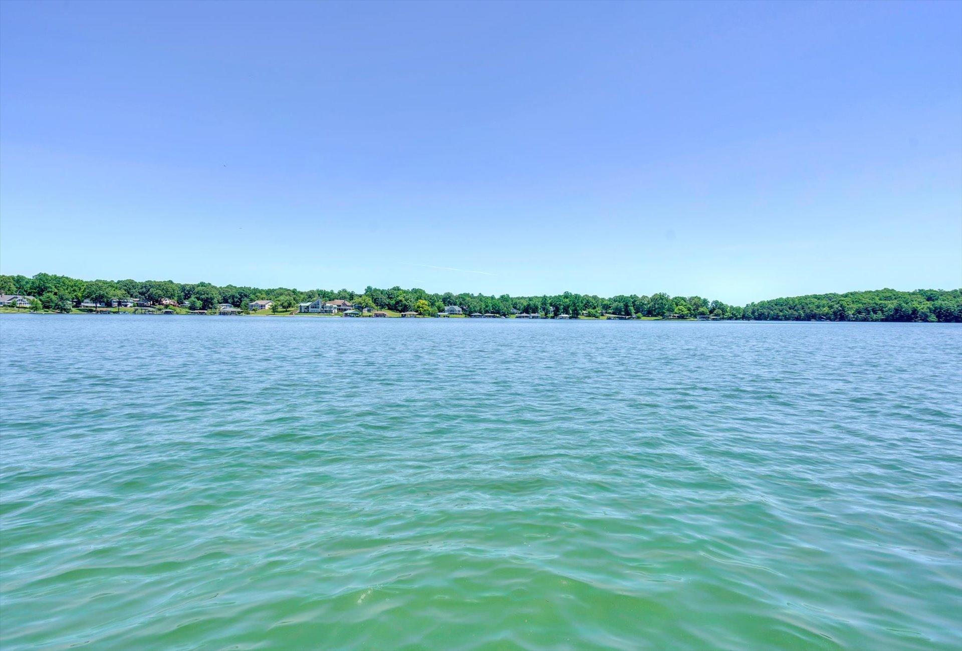 3499 Kemp Ford Road Union Hall, VA 24176 - Photo 41 of 52 a view of a lake and a yard