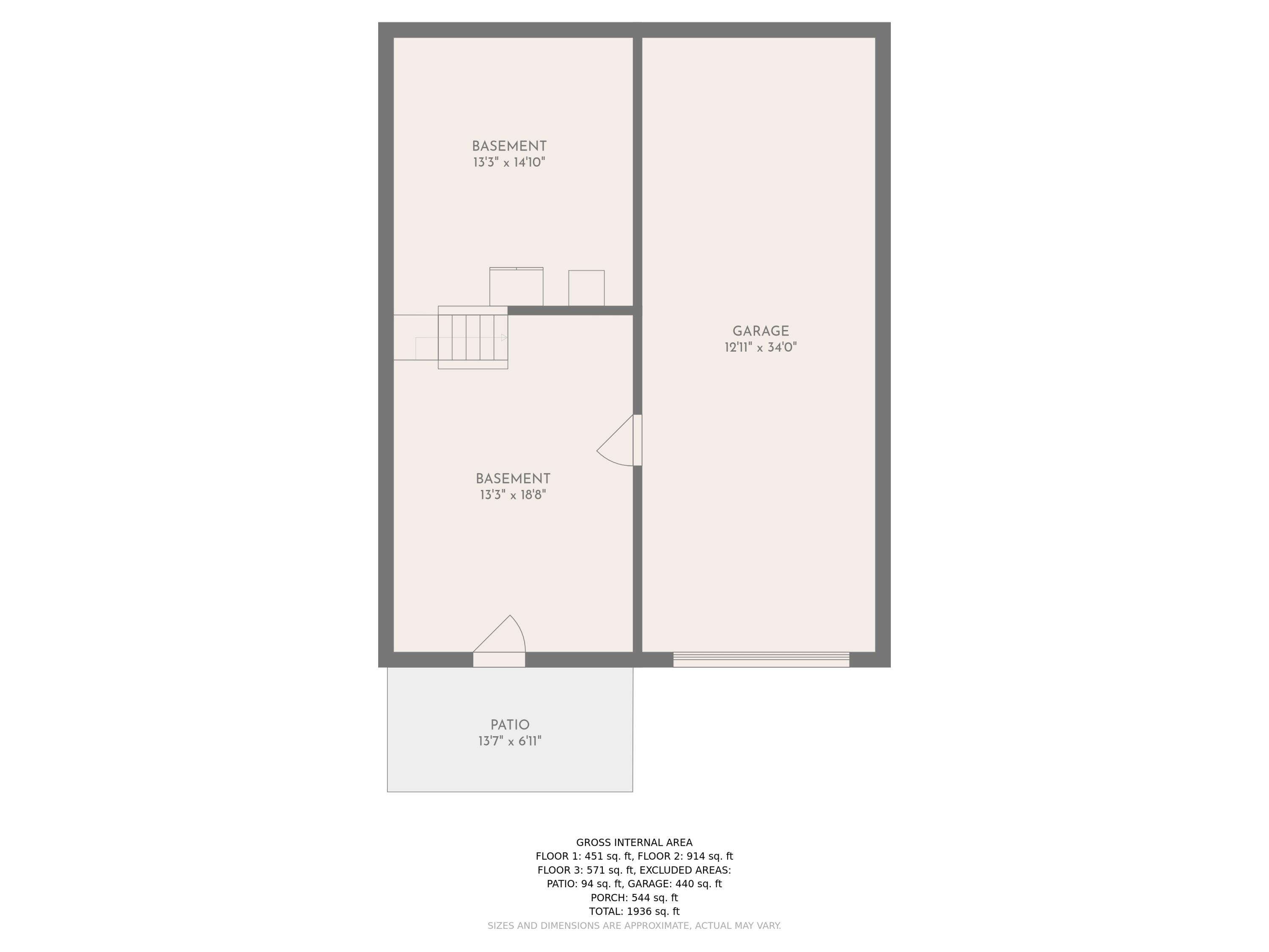 3499 Kemp Ford Road Union Hall, VA 24176 - Photo 50 of 52 a picture of a floor plan