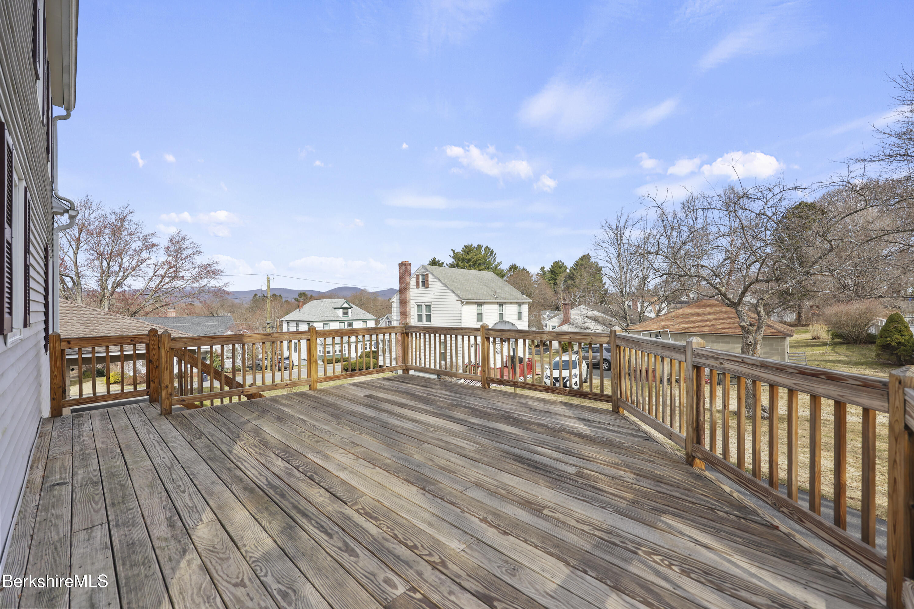 12 Sherrill Avenue Pittsfield, MA 01201 - Photo 34 of 40 a view of a balcony with wooden floor