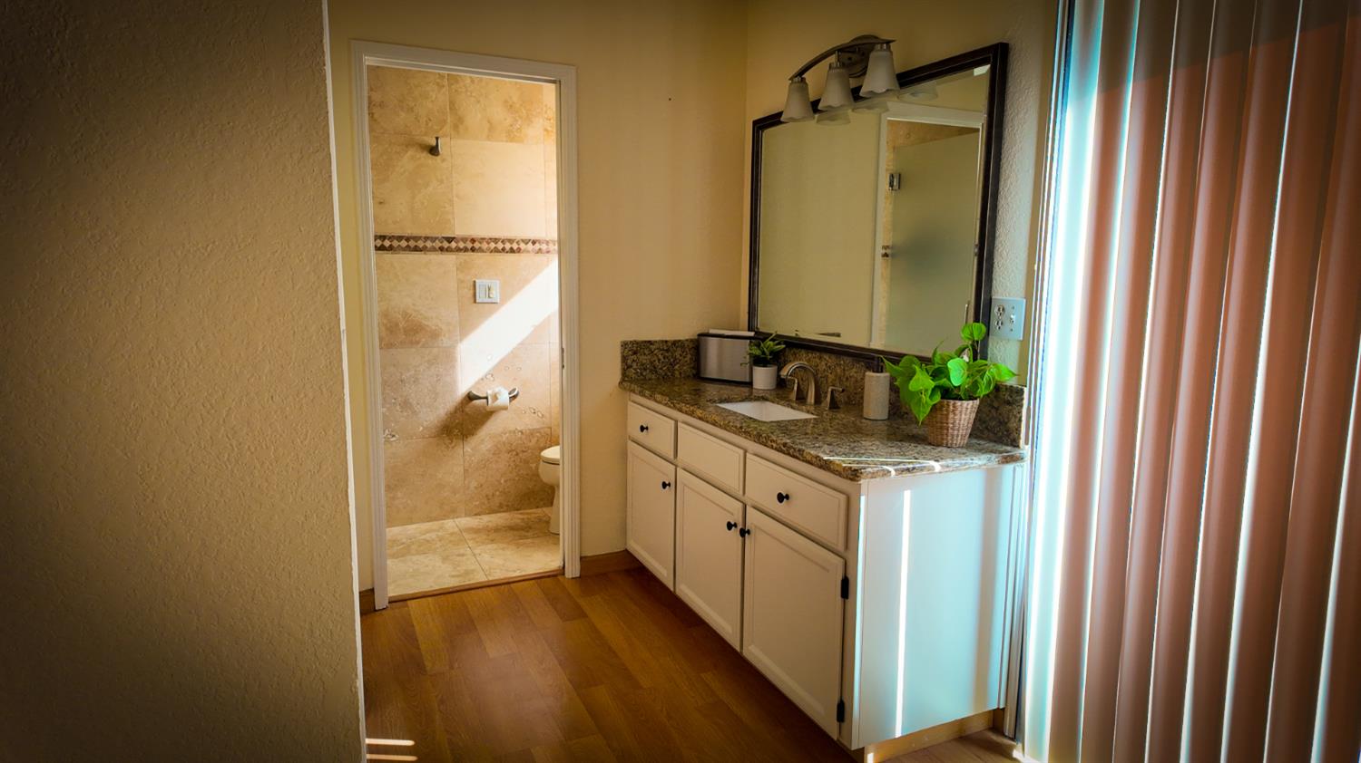 1701 Pawtucket Avenue Modesto, CA 95358 - Photo 24 of 24 Master Bath, Sliding door to access backyard