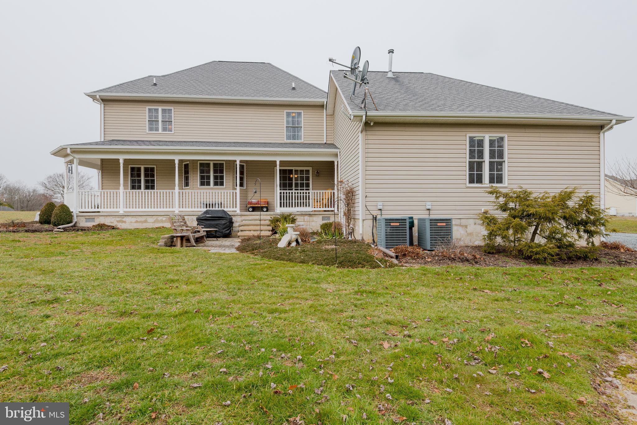 822 Duhamel Corner Road Marydel, MD 21649 - Photo 59 of 63 Charming Patio with fish pond