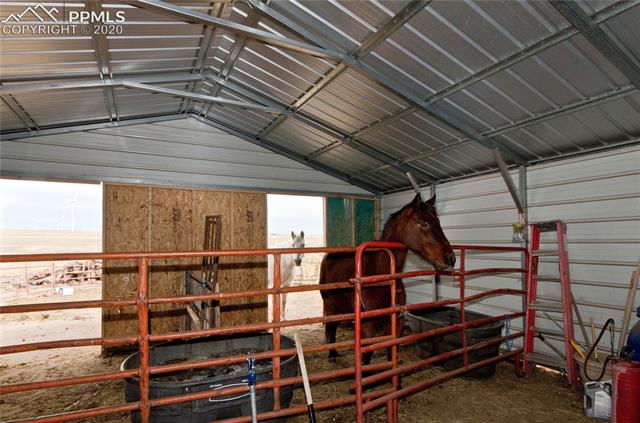 9780 Hahn Road Calhan, CO 80808 - Photo 25 of 27 Newer small barn with water!!