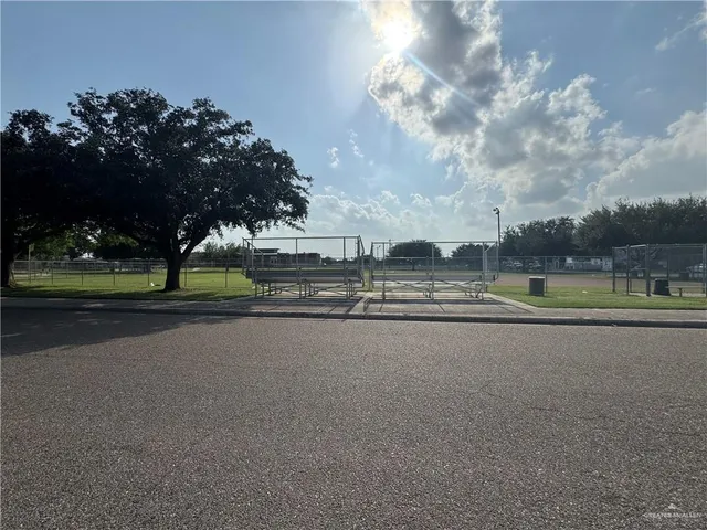 a view of a tennis court
