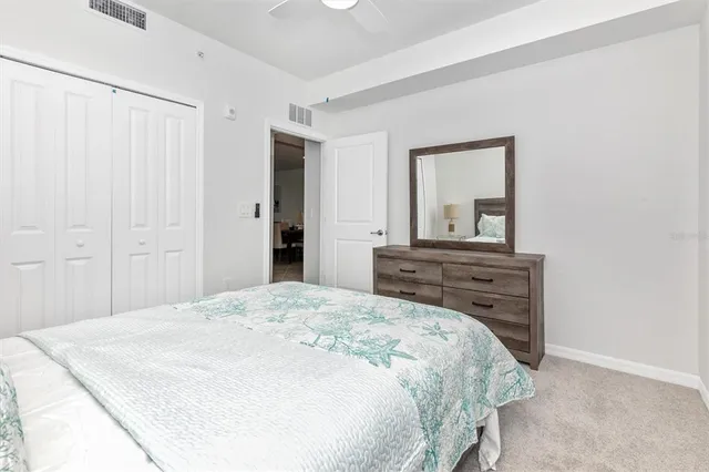 a view of a golf course with a lake