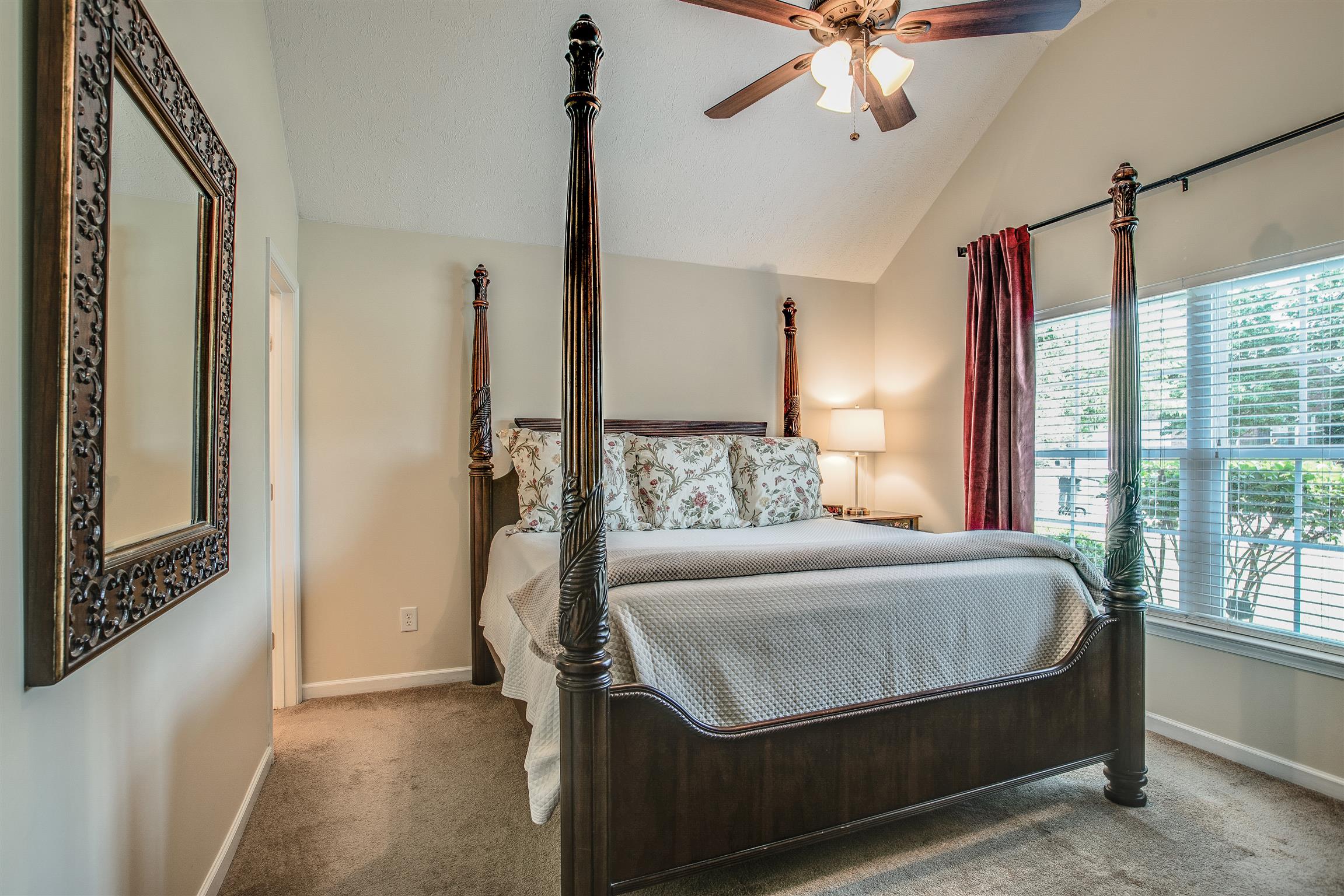 2008 Fiona Way Spring Hill, TN 37174 - Photo 10 of 20 Master suite features vaulted ceilings which lend a beautiful and sophisticated statement.