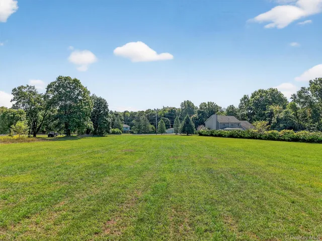 a view of a green field