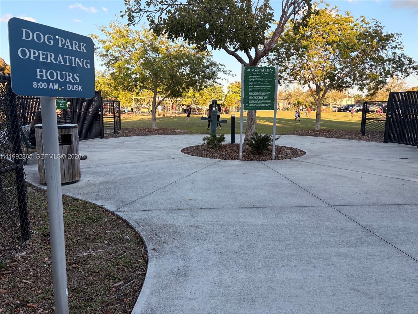 14738 Southwest 22nd Terrace Miami, FL 33185 - Photo 37 of 46 a view of a park with trees