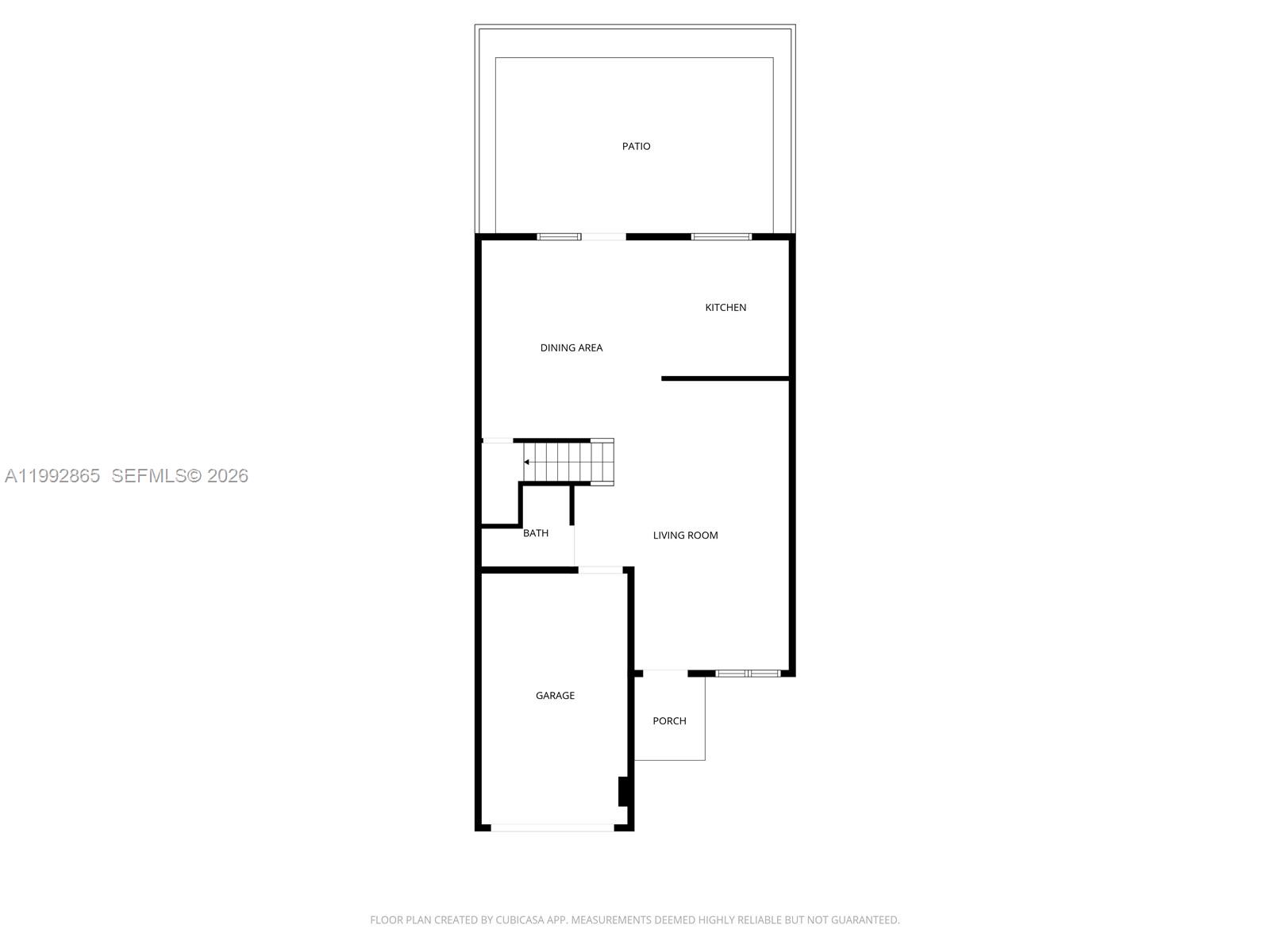 14738 Southwest 22nd Terrace Miami, FL 33185 - Photo 6 of 46 a picture of floor plan