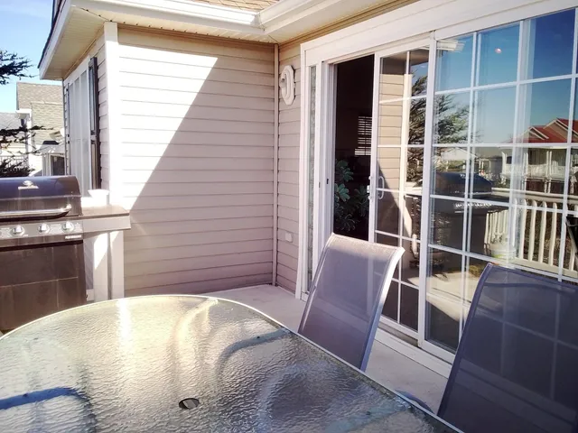 a view of outdoor space and deck