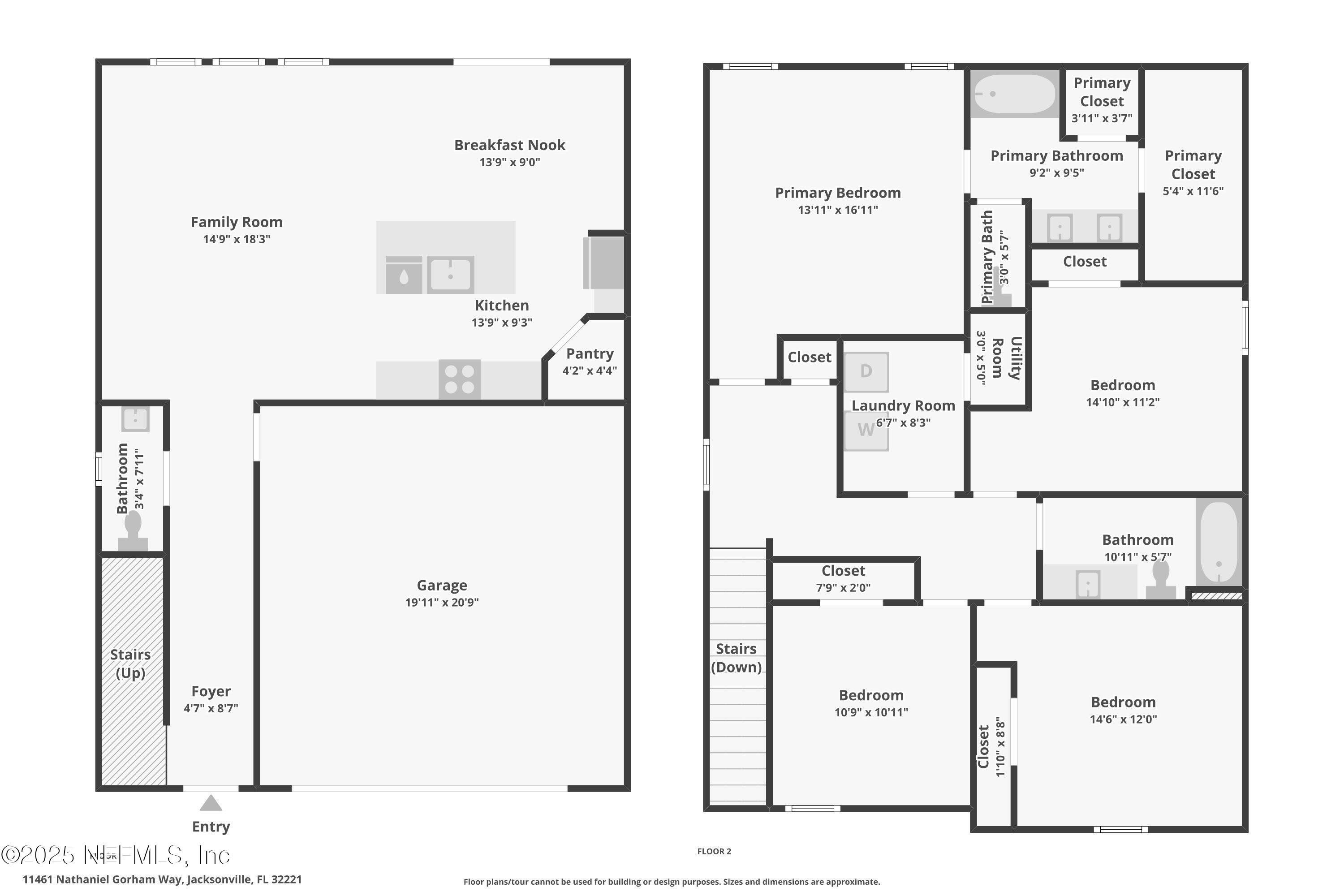 11461 Nathaniel Gorham Way Jacksonville, FL 32221 - Photo 39 of 42 a picture of a refrigerator