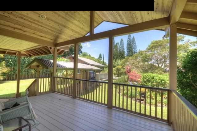 1629 West Kuiaha Road Haiku, HI 96708 - Photo 5 of 29 a view of a porch