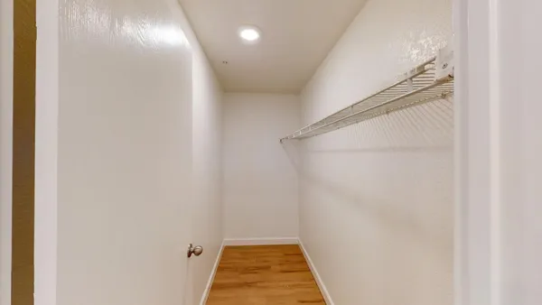 a view of hallway with stairs