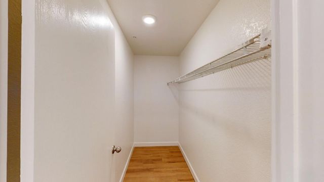 a view of hallway with stairs