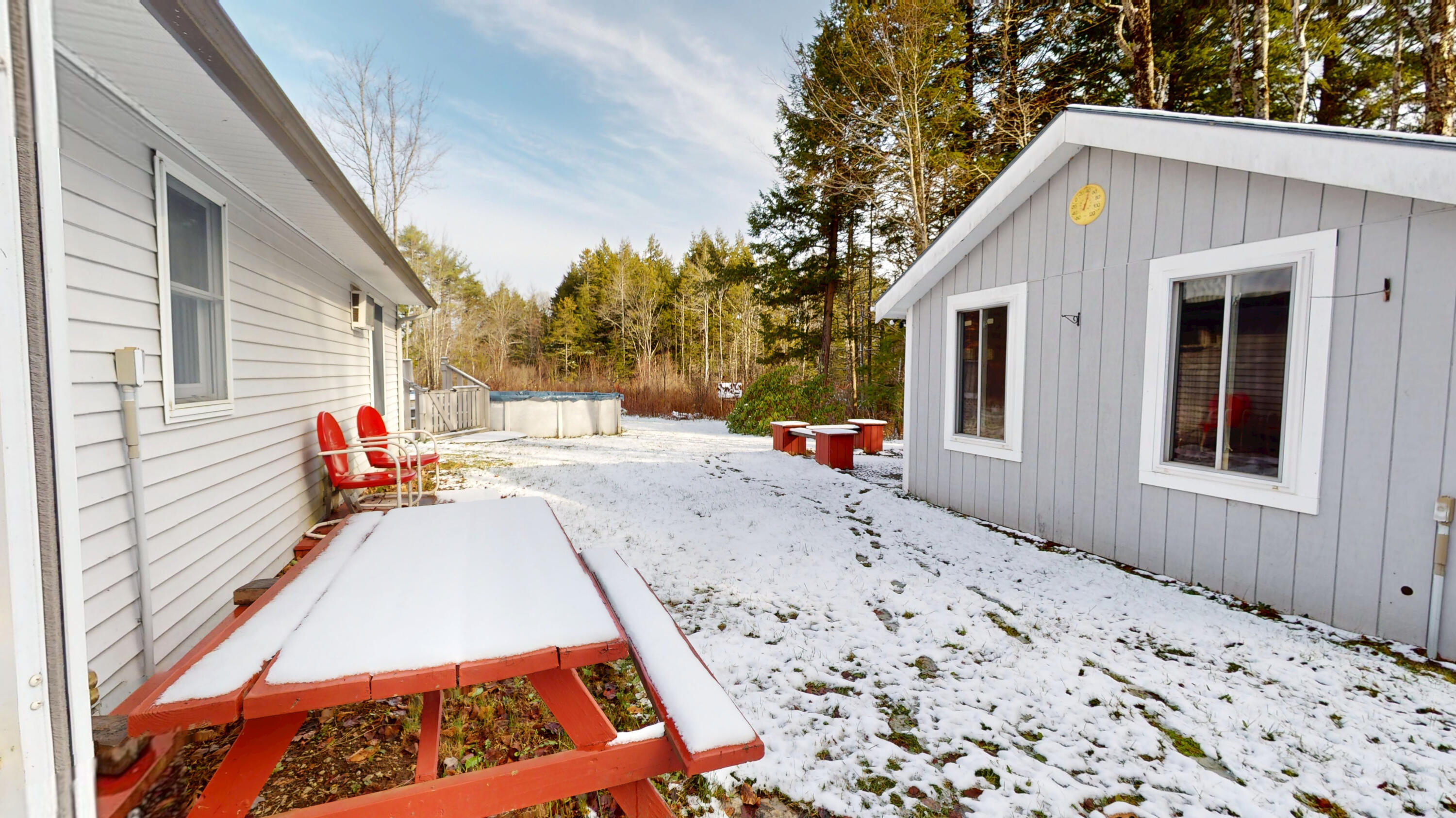 90 Gardiner Road Whitefield, ME 04353 - Photo 22 of 24 View towards pool