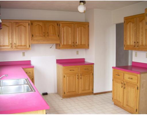 384 Lindsay Run Road Spring Church, PA 15686 - Photo 5 of 16 Kitchen. Lots of nice wood cabinetry and counterspace ( love that pink!) to help you with your culinary endeavors.