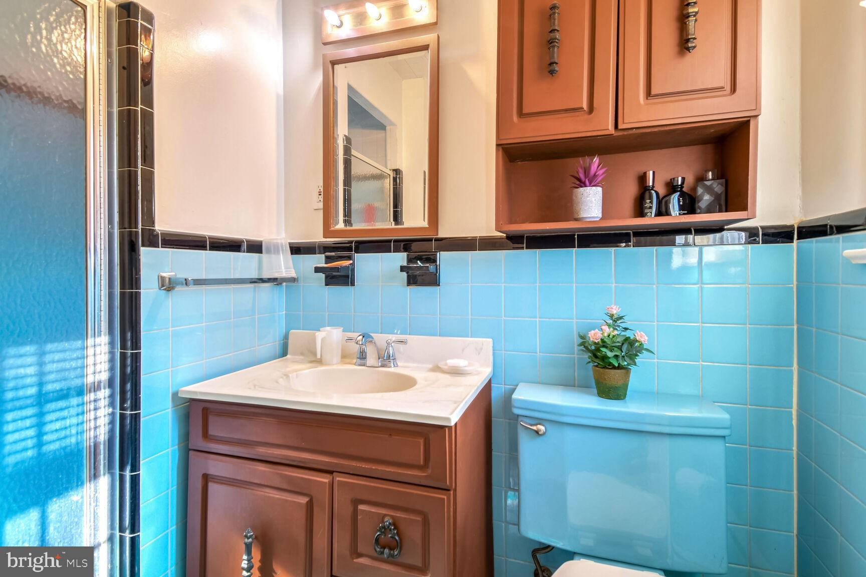 1113 Brantford Avenue Silver Spring, MD 20904 - Photo 15 of 35 a bathroom with a sink vanity and a mirror