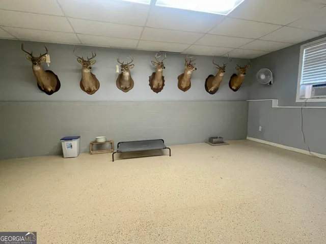 a view of storage and utility room