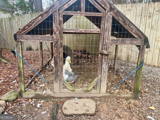 a view of front door