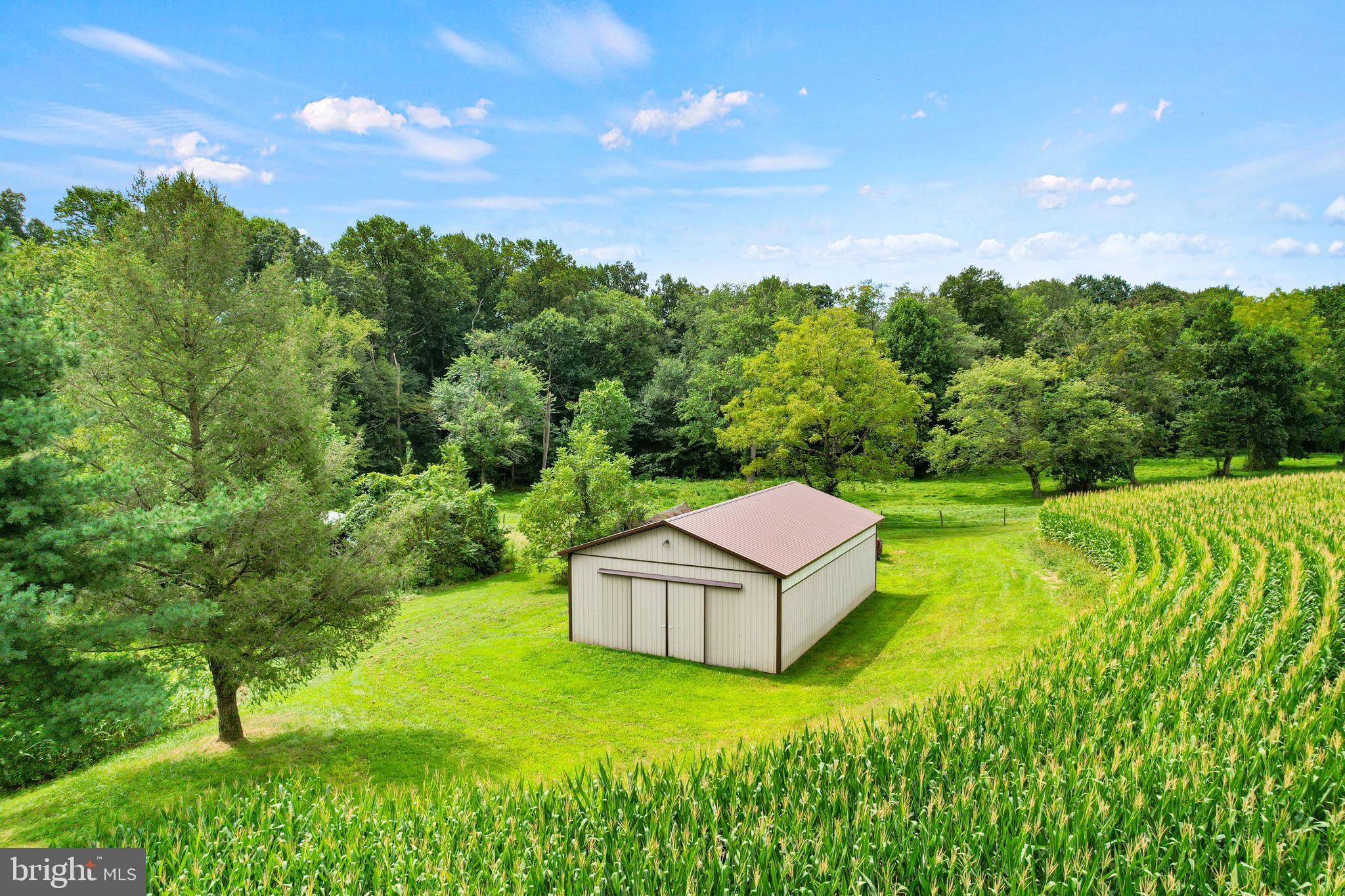 170 Sunset Road Oxford, PA 19363 - Photo 61 of 70 a view of a big yard with potted plants and large trees
