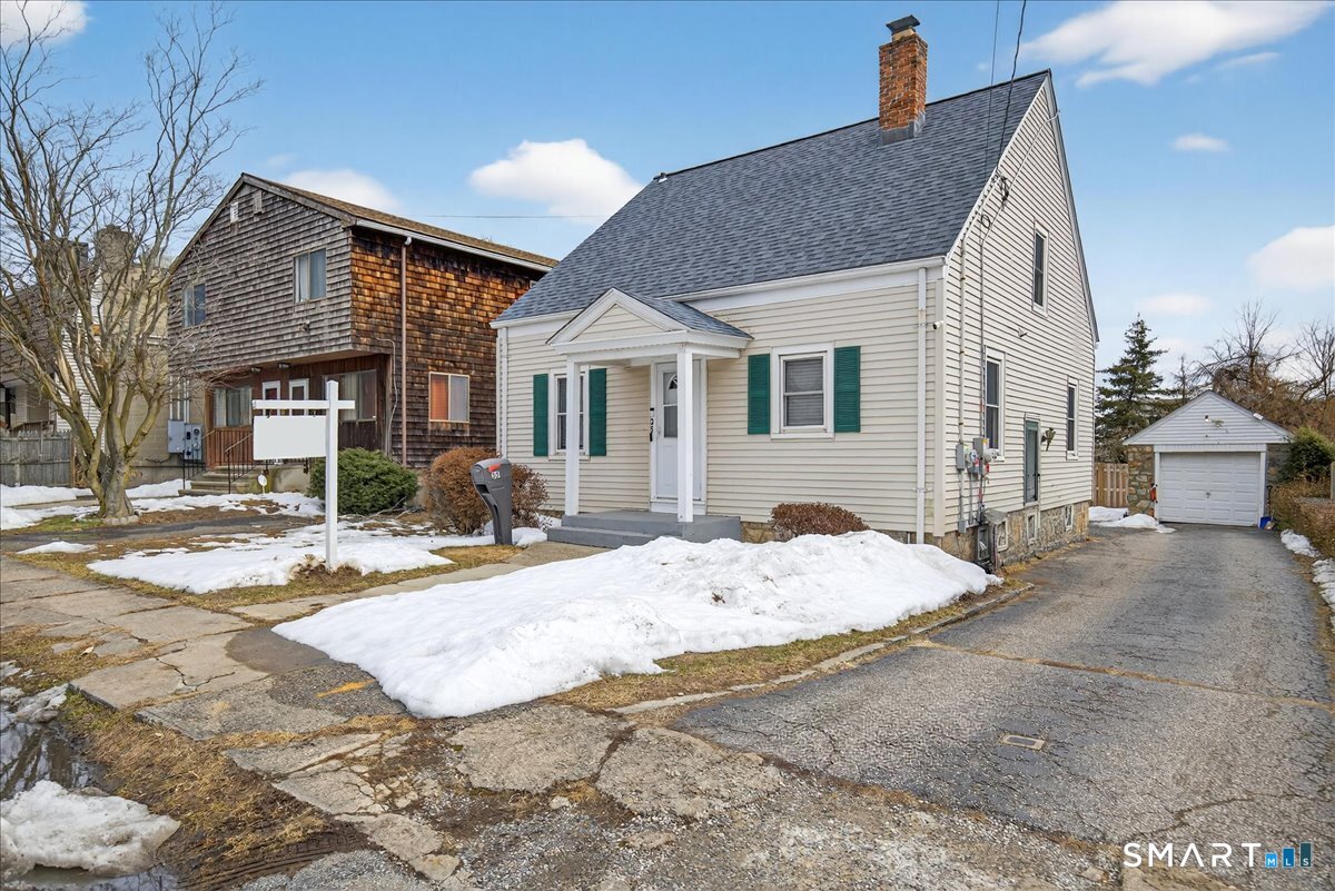 35 Marcel Street Bridgeport, CT 06606 - Photo 18 of 40 a view of a house with snow on the background