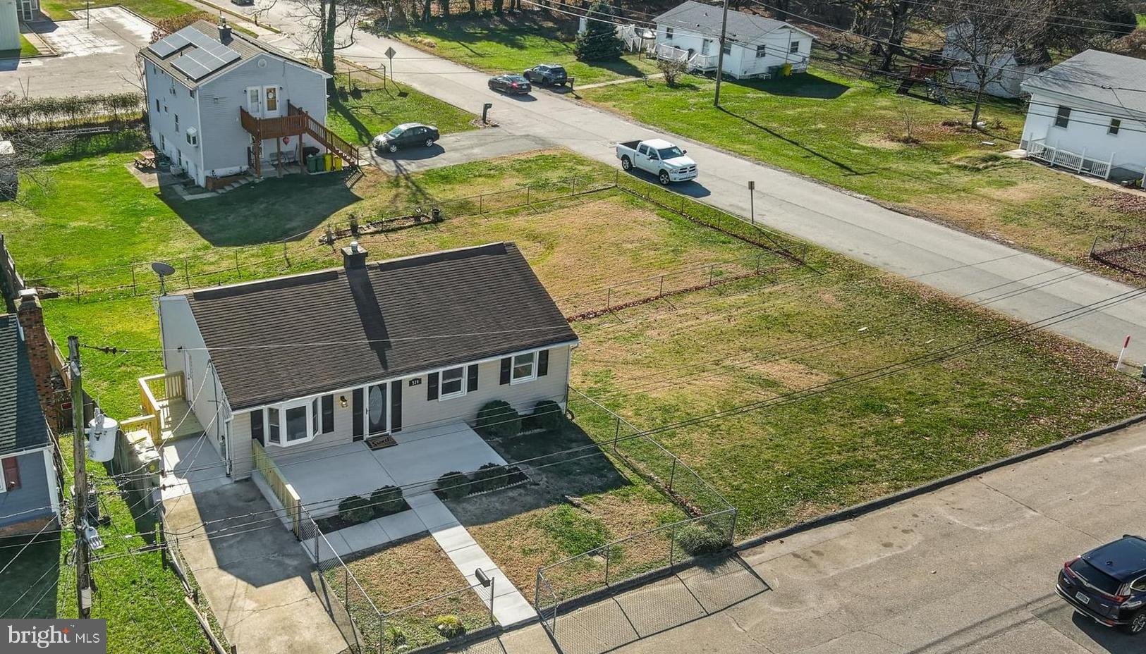 519 Holy Cross Road Brooklyn, MD 21225 - Photo 25 of 32 Fenced Front & Rear Yard - Corner Unfenced