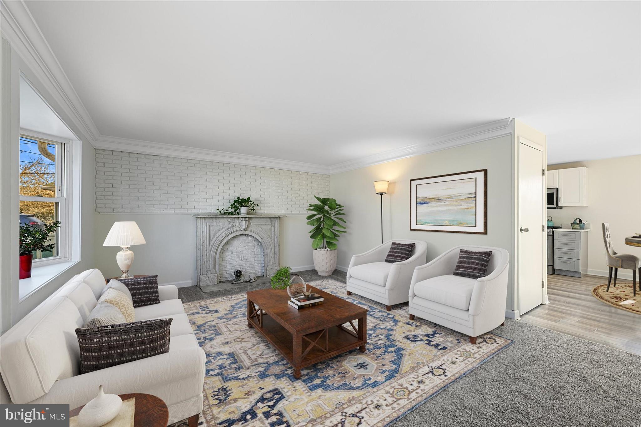 519 Holy Cross Road Brooklyn, MD 21225 - Photo 5 of 32 Living Room (Virtual Staged!)