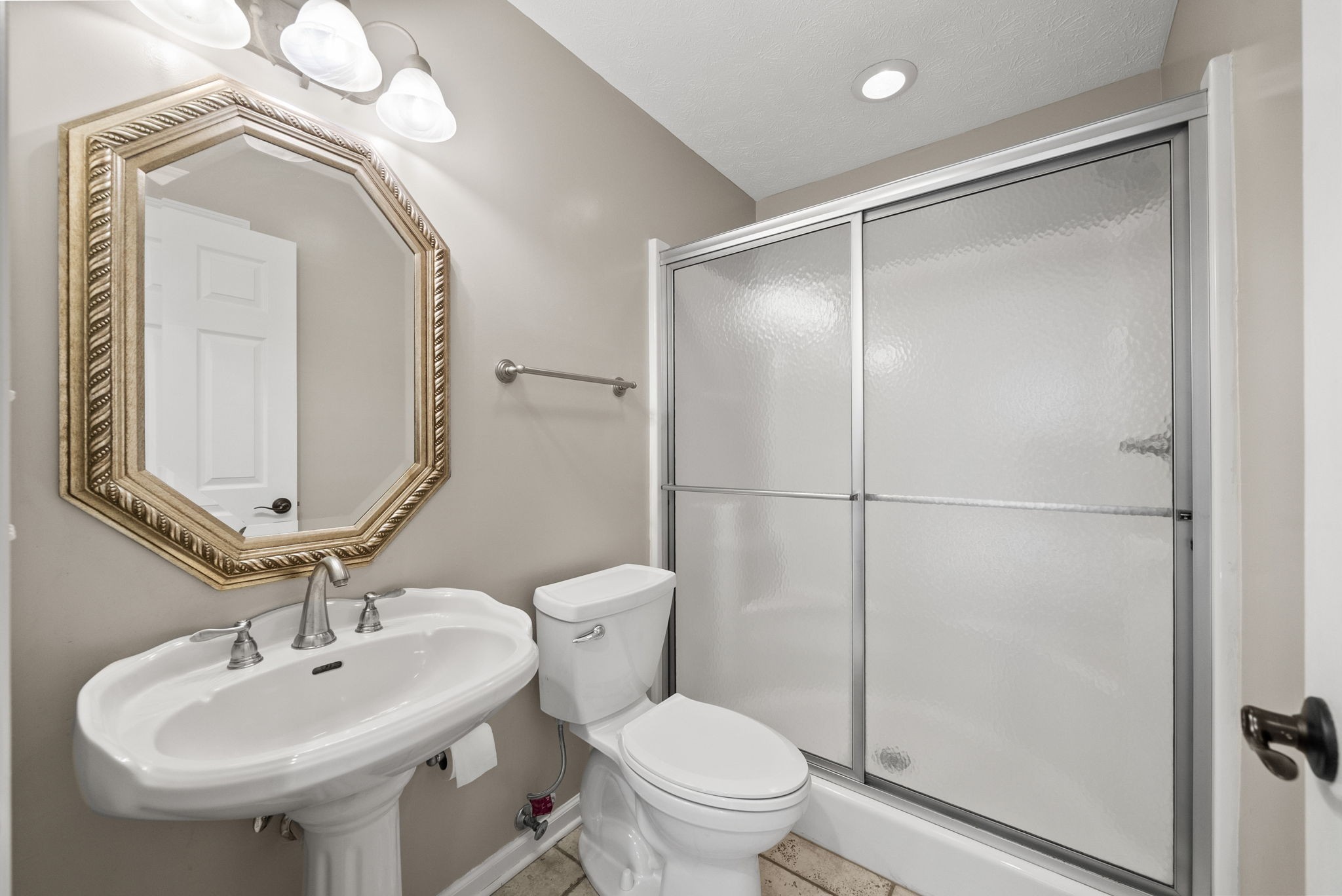 202 Partridge Point Cadiz, KY 42211 - Photo 20 of 100 a bathroom with a sink toilet and shower
